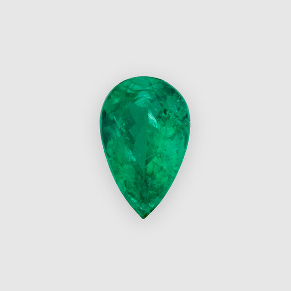 1.63ct Pear-Shaped Zambian Emerald