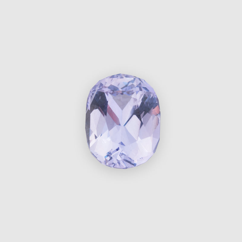 3.75ct Oval-Shaped Light Purple Sapphire